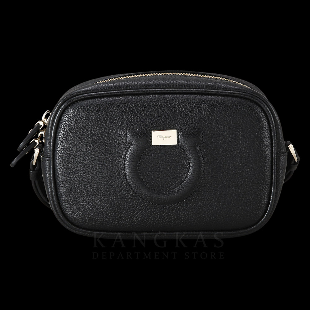FERRAGAMO(USED)페레가모 간치니 로고 카메라백